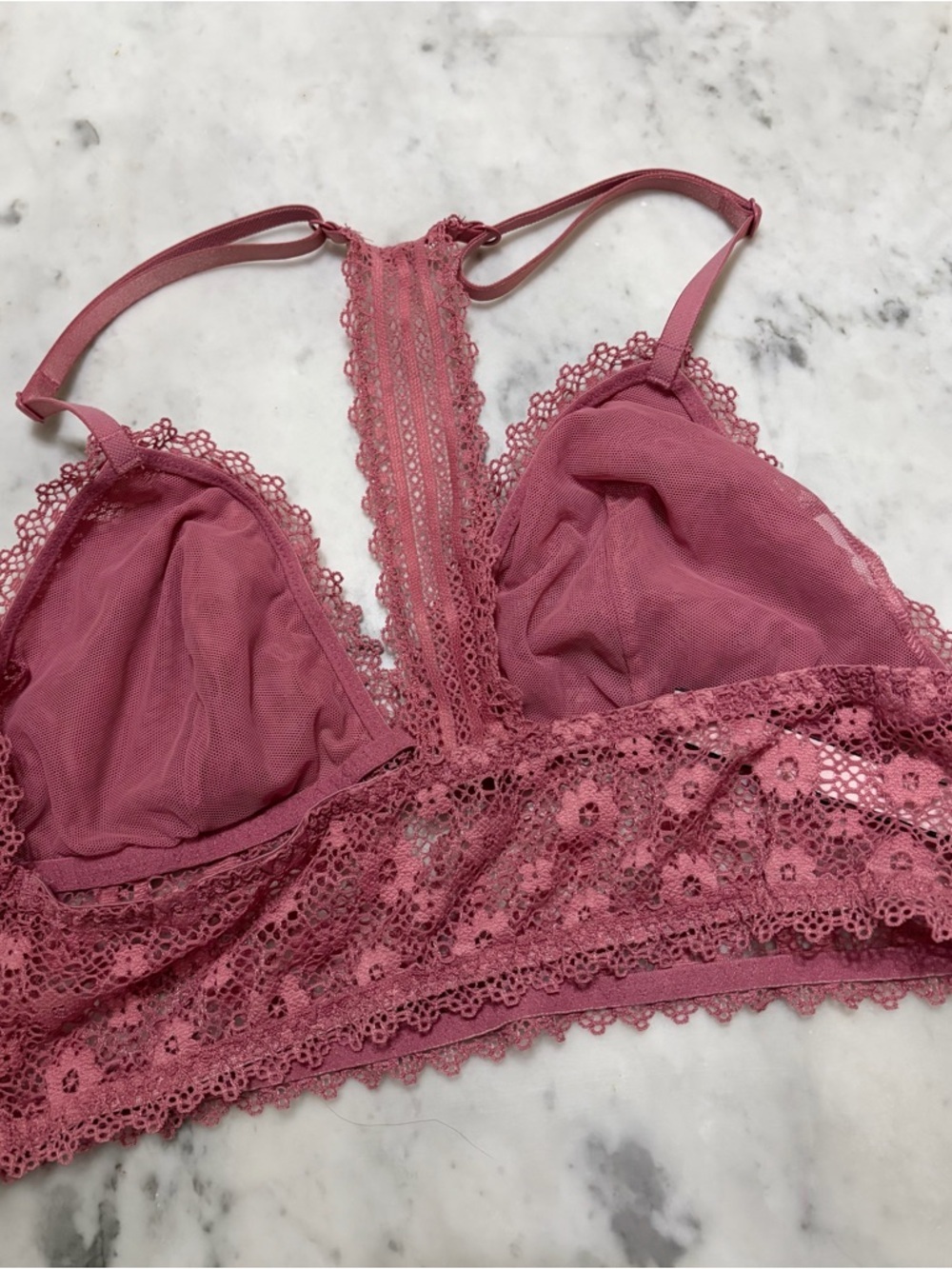 VS lace Bralette in Dusty Rose - Women's Intimates - Picture 2 of 3